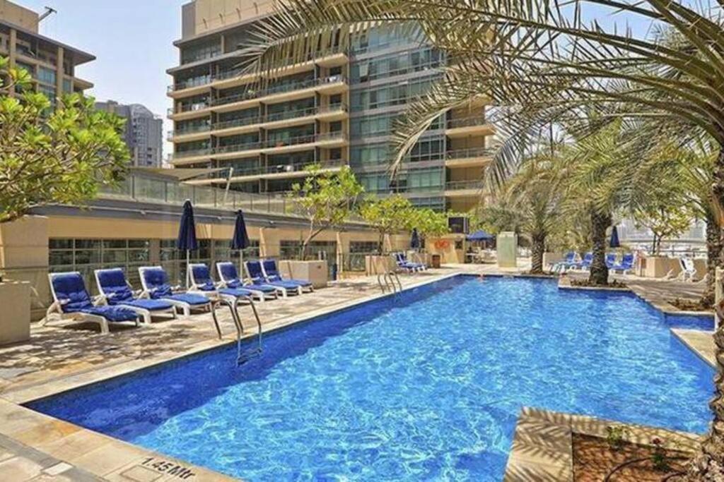 Dubai Marina 1 Bedroom Apt. Walking Distance Jbr. Buitenkant foto