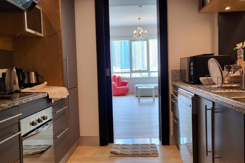 Dubai Marina 1 Bedroom Apt. Walking Distance Jbr. Buitenkant foto