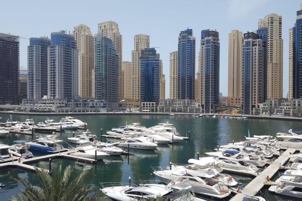 Dubai Marina 1 Bedroom Apt. Walking Distance Jbr. Buitenkant foto