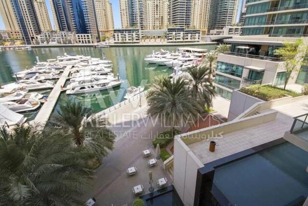 Dubai Marina 1 Bedroom Apt. Walking Distance Jbr. Buitenkant foto